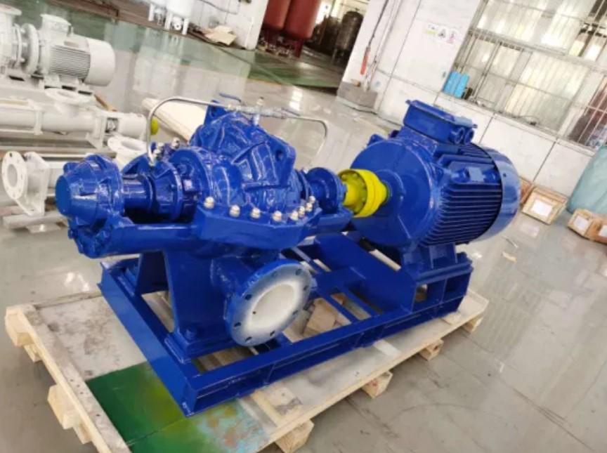 Split casing centrifugal pump